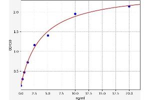 Typical standard curve (CTSC ELISA Kit)