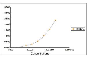 Standard Curve Graph (Igk ELISA Kit)