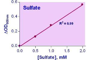Biochemical Assay (BCA) image for Sulfate Assay Kit (ABIN1000276) (Sulfate Assay Kit)