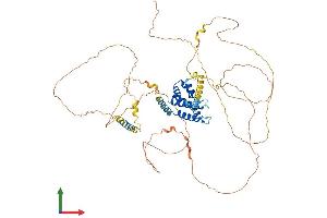 AlphaFold protein structure predicition of Mouse Recombinant Clint1 Protein, UniprotID Q99KN9 (CLINT1 Protein (AA 1-631) (His tag))