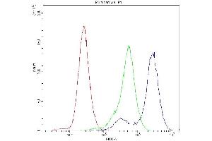 Flow Cytometry analysis of U-87 cells using anti-Factor I antibody (ABIN4886537). (Complement Factor I antibody  (AA 19-220))