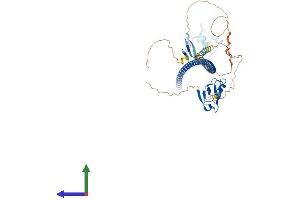 AlphaFold protein structure predicition of Human Recombinant STXBP4 Protein, UniprotID Q6ZWJ1