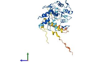 Protein Structure (PS) image for Zinc Finger Protein 124 (ZNF124) (AA 1-351) protein (His tag) (ABIN7545446)