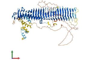 AlphaFold protein structure predicition of Human Recombinant FBXO10 Protein, UniprotID Q9UK96
