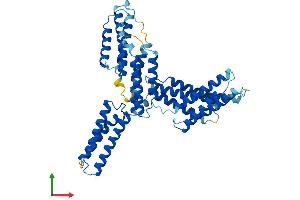 Protein Structure (PS) image for BCL2-Associated Athanogene 5 (BAG5) (AA 1-447) protein (His tag) (ABIN7559361)
