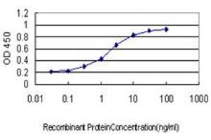 Detection limit for recombinant GST tagged UBE2C is approximately 0.