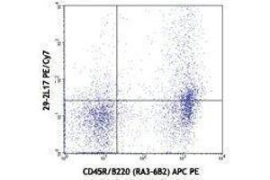 Flow Cytometry (FACS) image for anti-Chemokine (C-C Motif) Receptor 6 (CCR6) antibody (PE-Cy7) (ABIN2659455) (CCR6 antibody  (PE-Cy7))