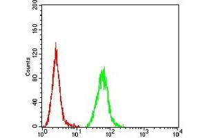 Flow Cytometry (FACS) image for anti-Fibroblast Activation Protein, alpha (FAP) (AA 26-264) antibody (ABIN7193479)