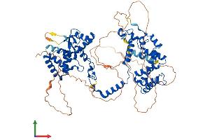 AlphaFold protein structure predicition of Mouse Recombinant Rgs9 Protein, UniprotID O54828 (RGS Protein (AA 1-675) (His tag))