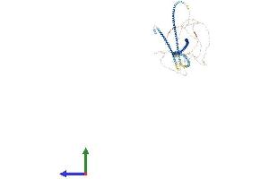 AlphaFold protein structure predicition of Mouse Recombinant Spag5 Protein, UniprotID Q7TME2 (SPAG5 Protein (AA 1-1165) (His tag))