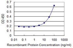 Detection limit for recombinant GST tagged NPY1R is 1 ng/ml as a capture antibody. (NPY1R antibody  (AA 1-384))
