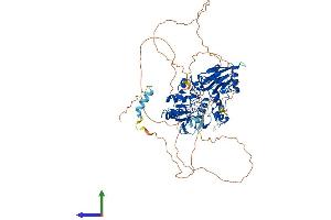AlphaFold protein structure predicition of Human Recombinant DCLRE1C Protein, UniprotID Q96SD1 (DCLRE1C Protein (AA 1-692) (His tag))