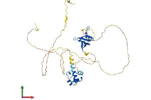 Protein Structure (PS) image for SAM Domain, SH3 Domain and Nuclear Localization Signals, 1 (SAMSN1) (AA 1-373) protein (His tag) (ABIN7551723)