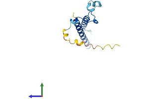 AlphaFold protein structure predicition of Mouse Recombinant Mmgt1 Protein, UniprotID Q8K273