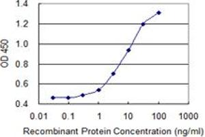 Detection limit for recombinant GST tagged PRF1 is 0. (Perforin 1 antibody  (AA 461-555))