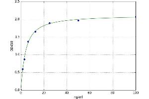 A typical standard curve