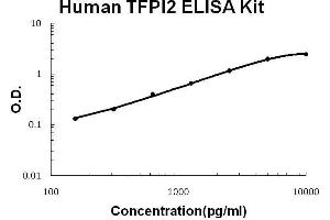 Human TFPI2 PicoKine ELISA Kit standard curve (TFPI2 ELISA Kit)