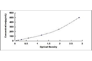 Typical standard curve (Neuroglobin ELISA Kit)