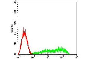 Flow Cytometry (FACS) image for anti-C-Type Lectin Domain Family 12, Member A (CLEC12A) (AA 65-265) antibody (ABIN7193253)