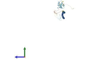 AlphaFold protein structure predicition of Mouse Recombinant Cracr2b Protein, UniprotID Q80ZJ8