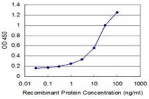 Detection limit for recombinant GST tagged MSI2 is approximately 1ng/ml as a capture antibody. (MSI2 antibody  (AA 1-328))