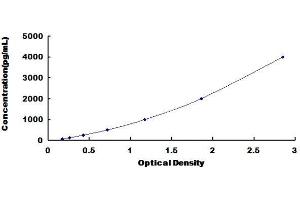 Typical Standard Curve (Olfactomedin 4 ELISA Kit)