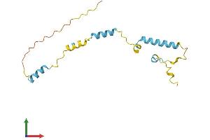 AlphaFold protein structure predicition of Mouse Recombinant Dppa3 Protein, UniprotID Q8QZY3