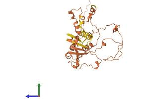 AlphaFold protein structure predicition of Human Recombinant PMS2P11 Protein, UniprotID Q13670 (PMS2P11 Protein (AA 1-270) (His tag))