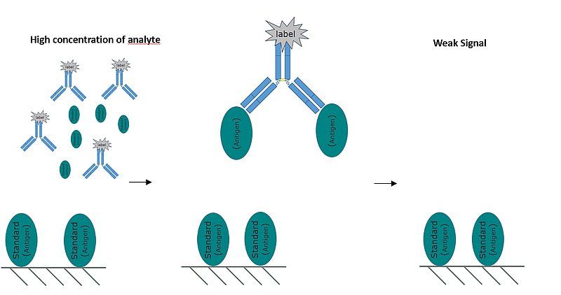 Image of a Competitive ELISA